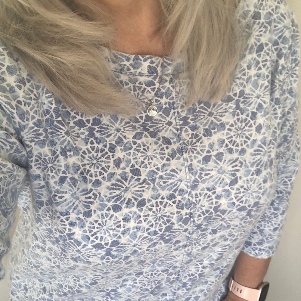 Blue 🌀 spiral T-shirt